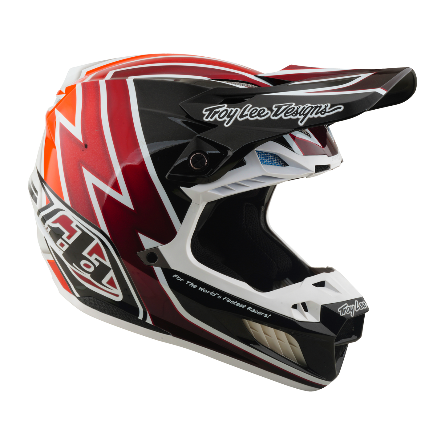 SE5 ECE COMPOSITE HELMET BOLTZ BLACK / RED