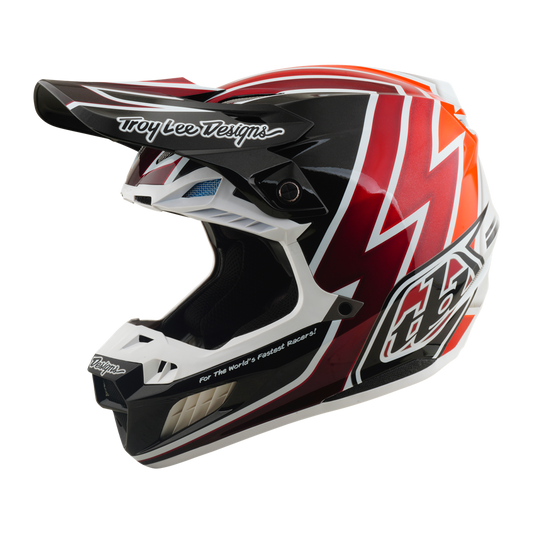 SE5 ECE COMPOSITE HELMET BOLTZ BLACK / RED