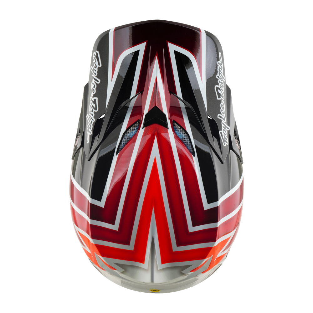 SE5 ECE COMPOSITE HELMET BOLTZ BLACK / RED