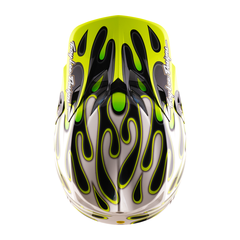 SE5 ECE COMPOSITE HELMET OVERSPRAY CHARCOAL / FLO YELLOW