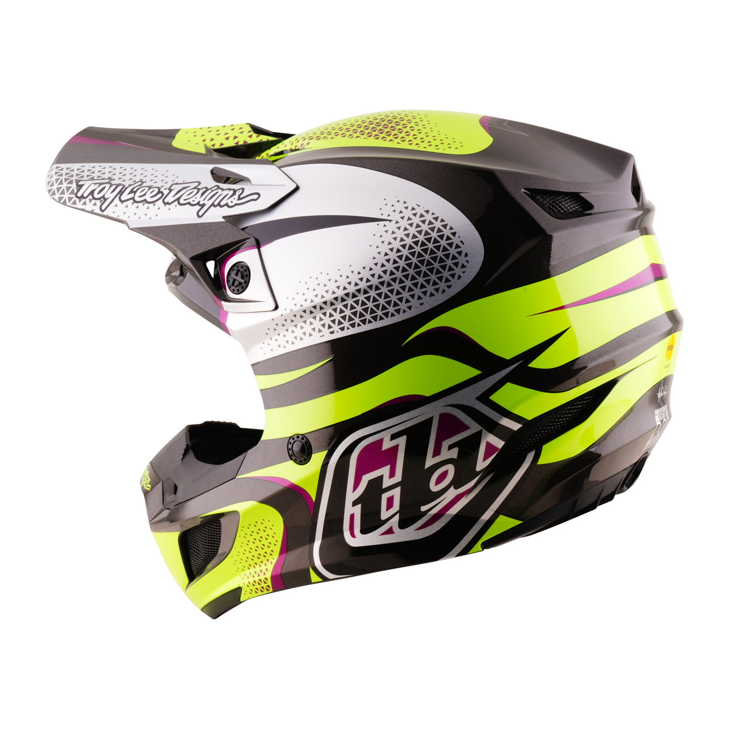 SE5 POLYCARBONATE HELMET AURA YELLOW / BLACK