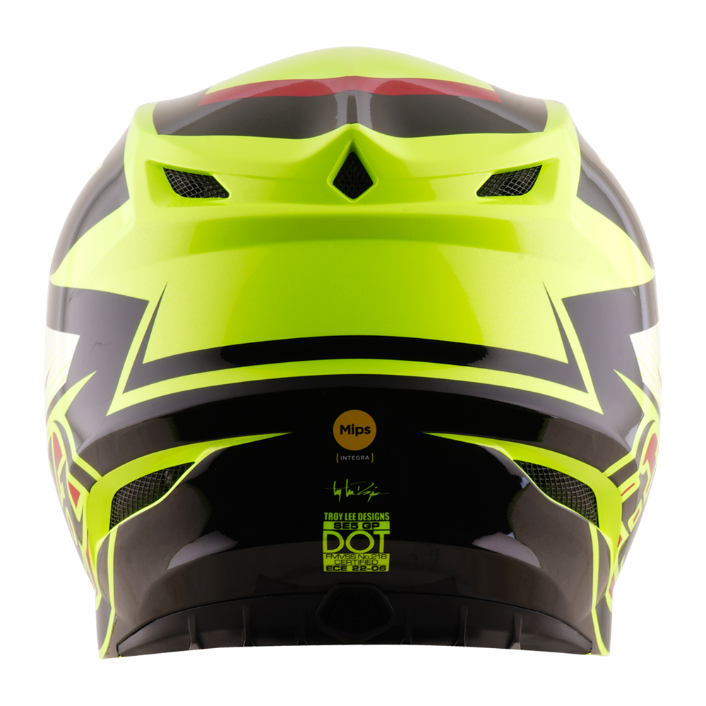 SE5 POLYCARBONATE HELMET RIPPER FLO YELLOW