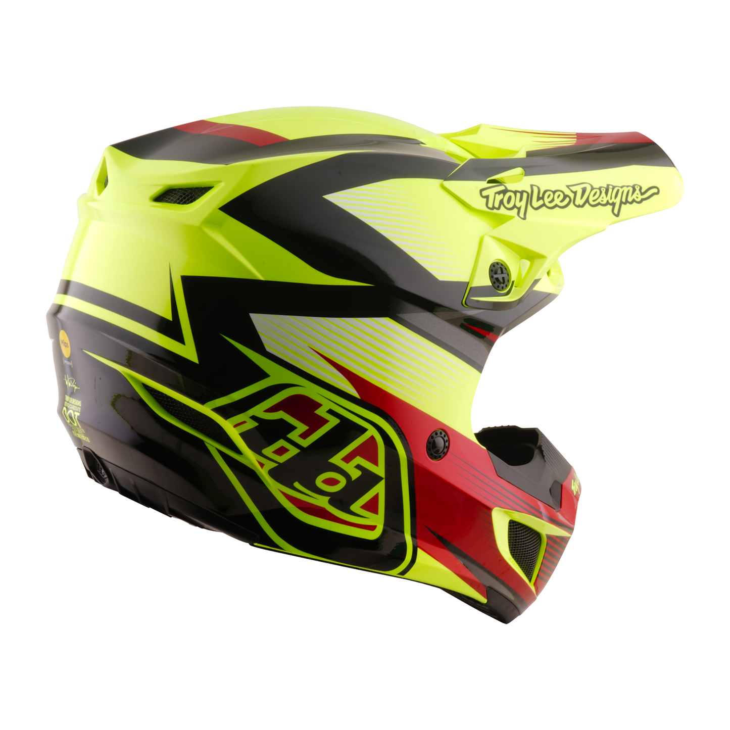 SE5 POLYCARBONATE HELMET RIPPER FLO YELLOW