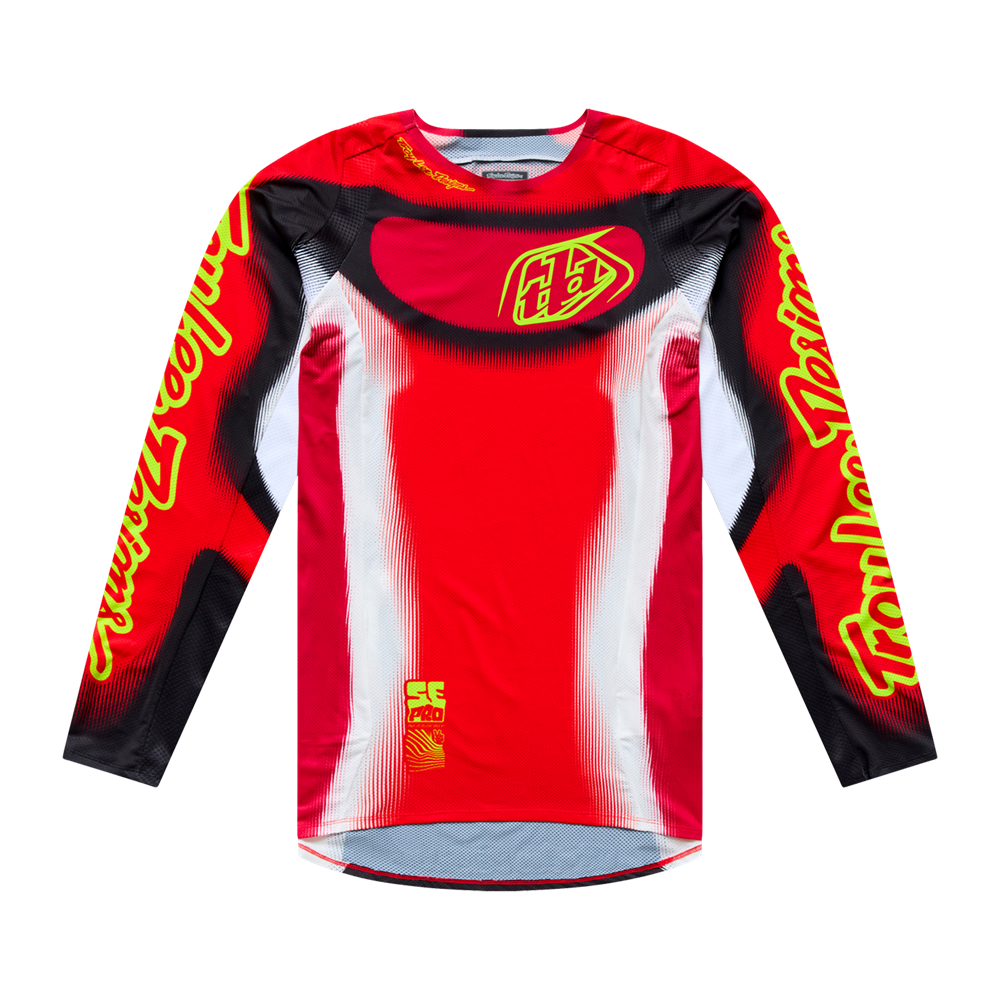SE PRO JERSEY ILLUSION RED / BLACK