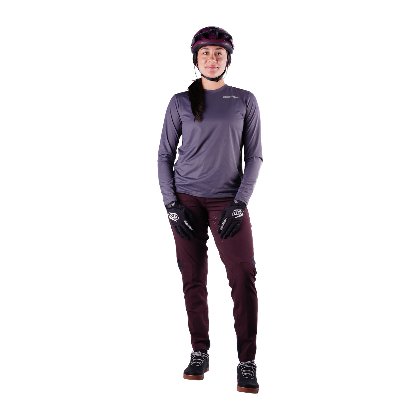 WOMENS LILIUM PRO LONG SLEEVE JERSEY MONO CARBON