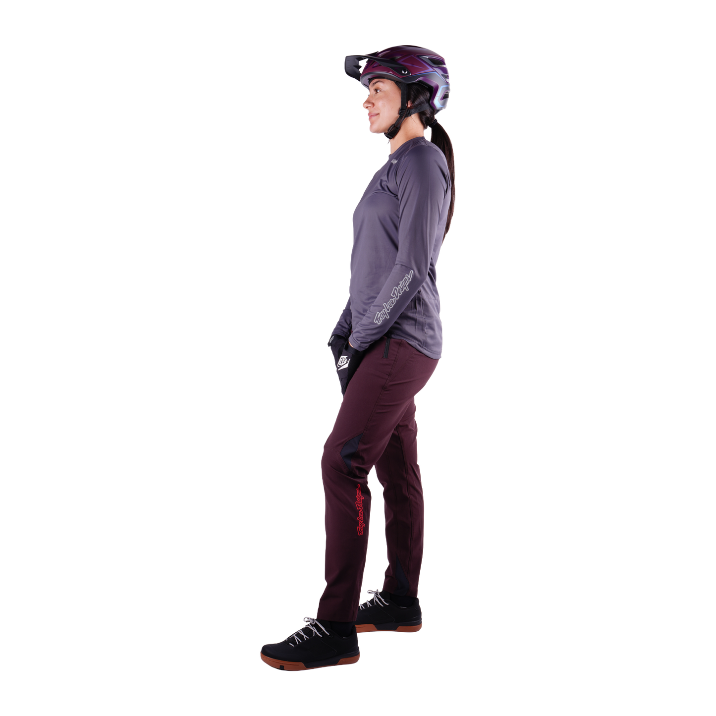 WOMENS LILIUM PRO LONG SLEEVE JERSEY MONO CARBON