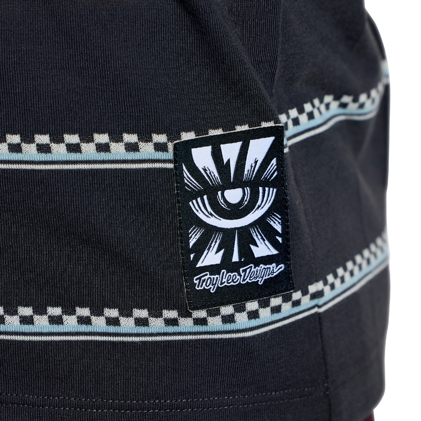 WOMENS LILIUM RIDE SHORT SLEEVE TEE CHECKED OUT CARBON