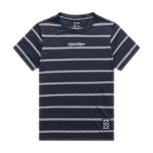 WOMENS LILIUM RIDE SHORT SLEEVE TEE CHECKED OUT CARBON