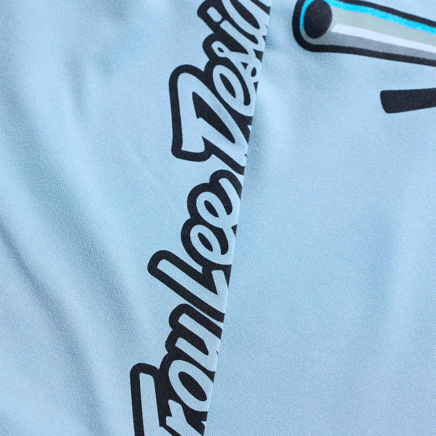 YOUTH RUCKUS RIDE LONG SLEEVE TEE CARBS DAWN BLUE