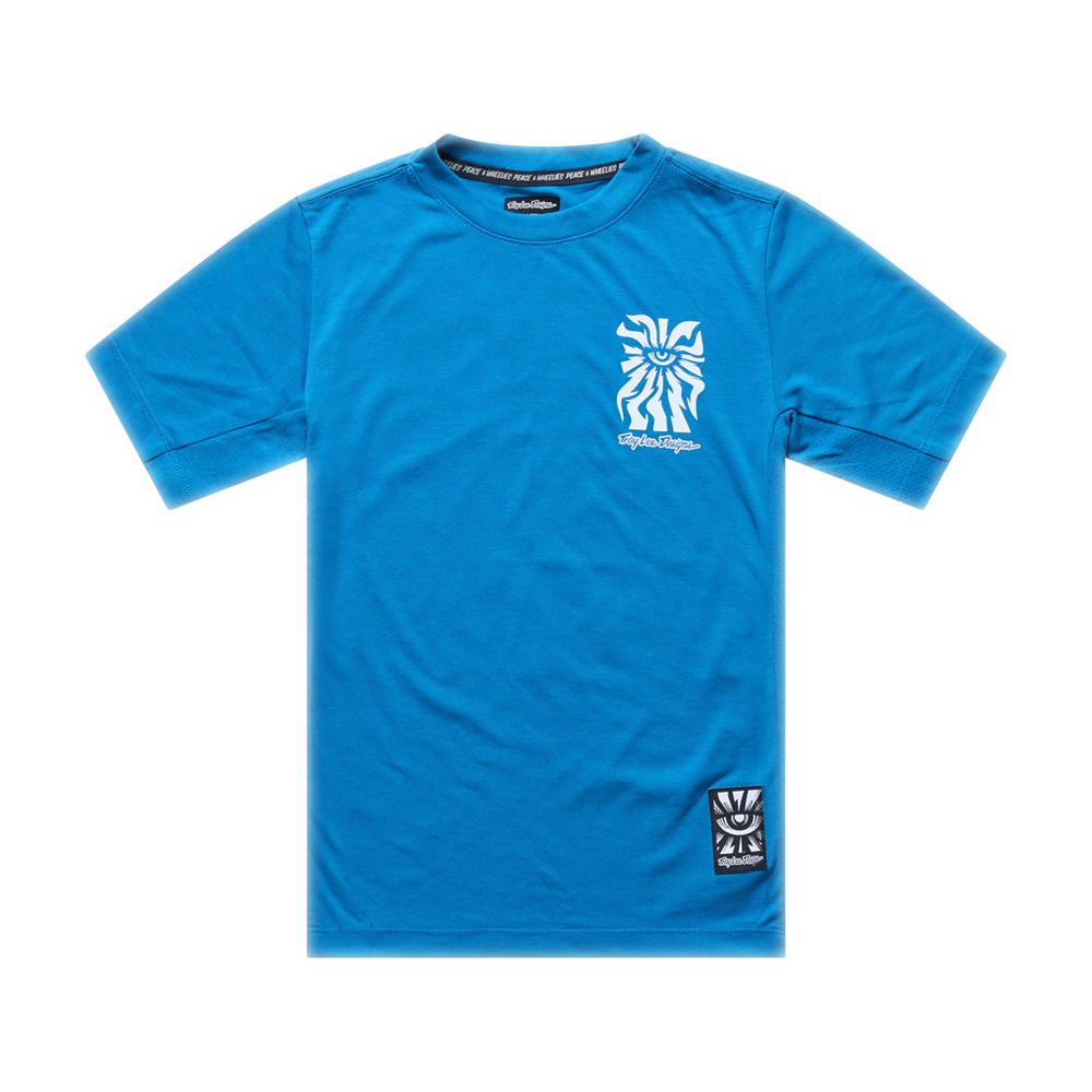 YOUTH SKYLINE RIDE SHORT SLEEVE TEE ONE EYE AERO BLUE