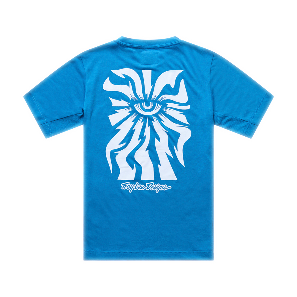 YOUTH SKYLINE RIDE SHORT SLEEVE TEE ONE EYE AERO BLUE