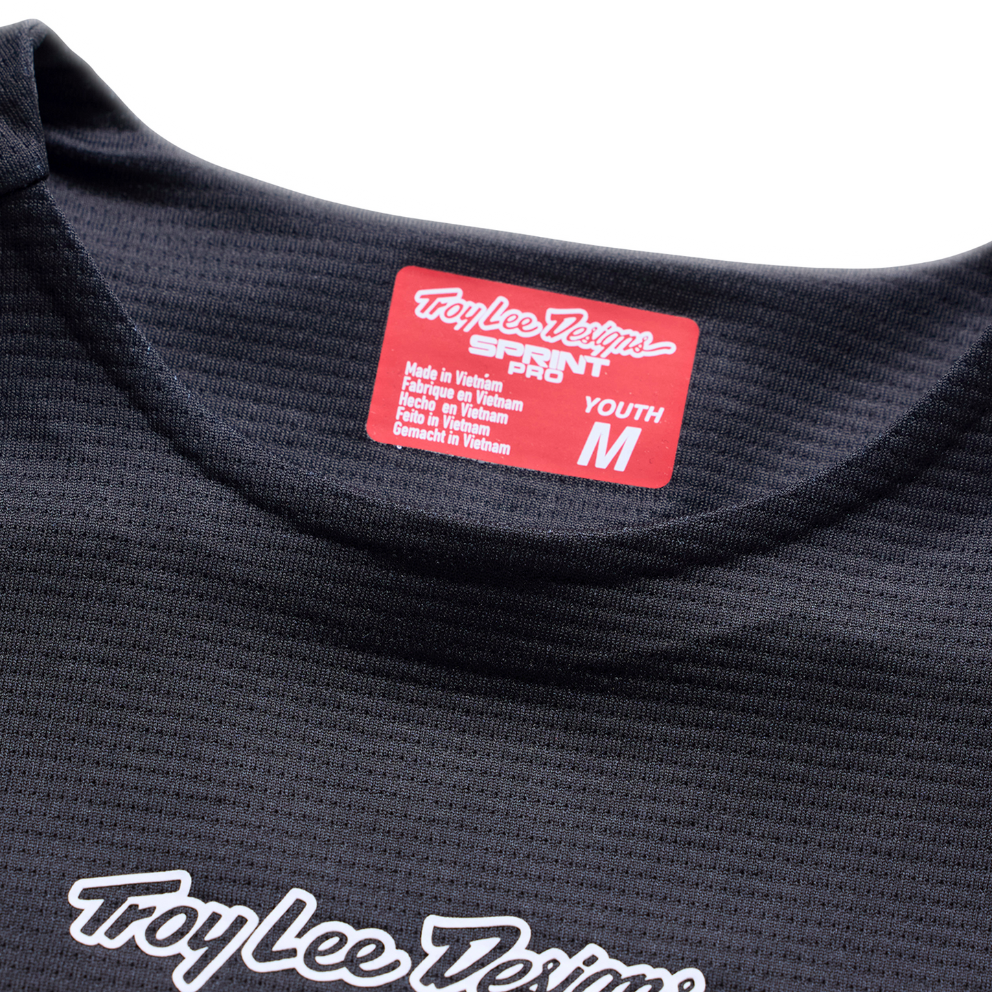 YOUTH SPRINT PRO JERSEY MONO BLACK