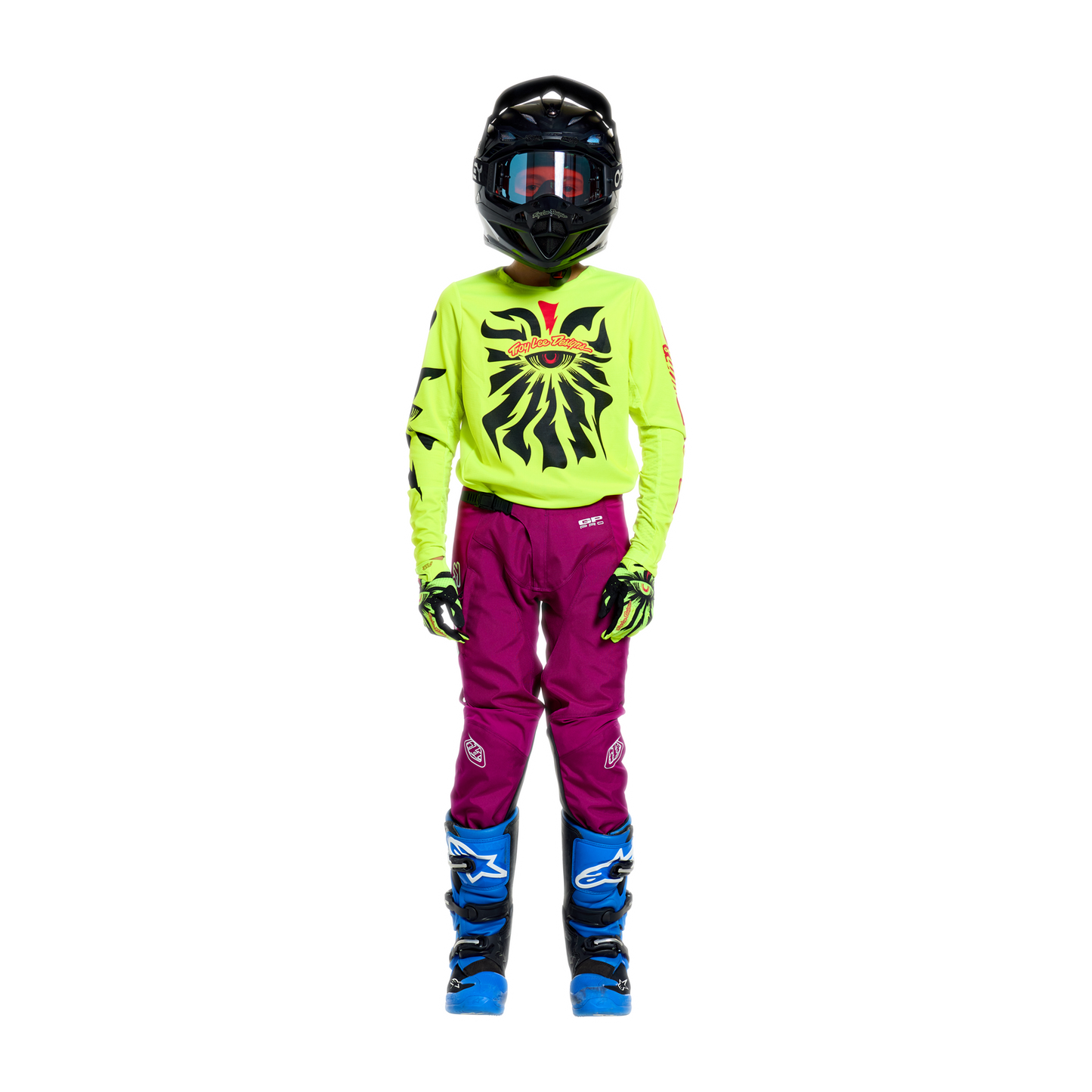 YOUTH GP PRO JERSEY CYCLOPS FLO YELLOW