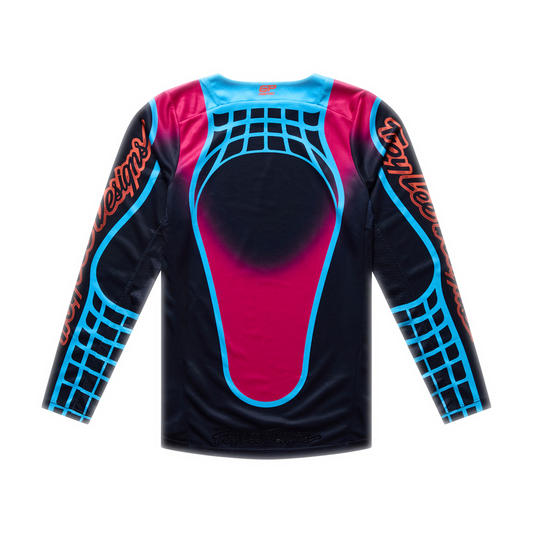 YOUTH GP PRO JERSEY FRAMEWORK BLACK / CYAN