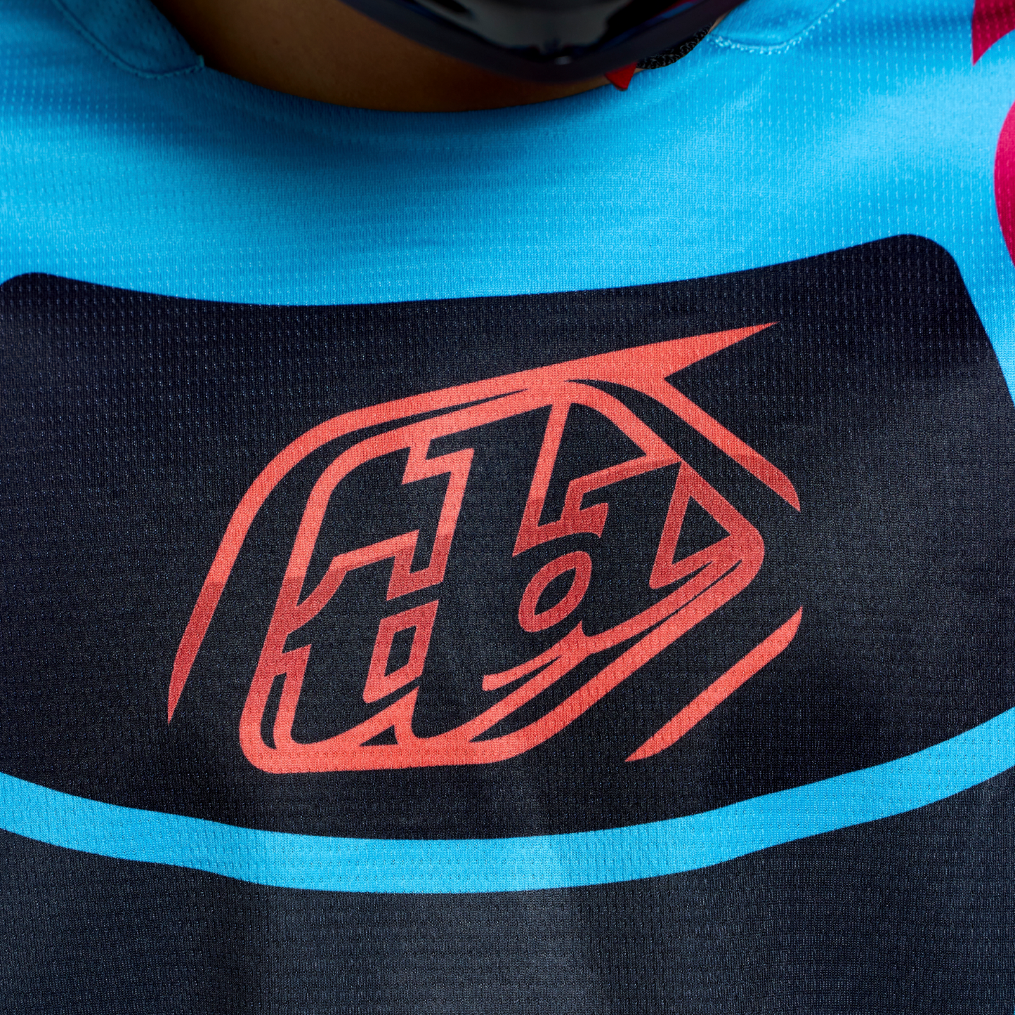 YOUTH GP PRO JERSEY FRAMEWORK BLACK / CYAN