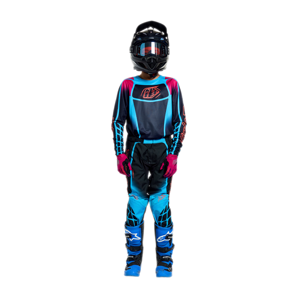 YOUTH GP PRO PANT FRAMEWORK BLACK / CYAN