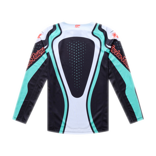 YOUTH GP PRO JERSEY ROLLER BLACK / TEAL