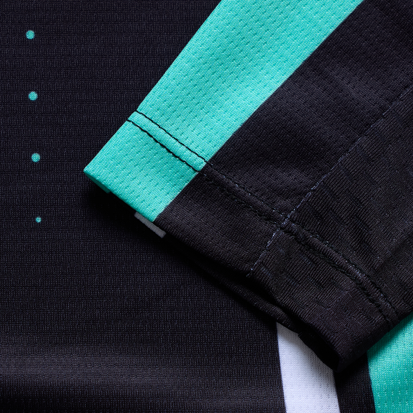 YOUTH GP PRO JERSEY ROLLER BLACK / TEAL