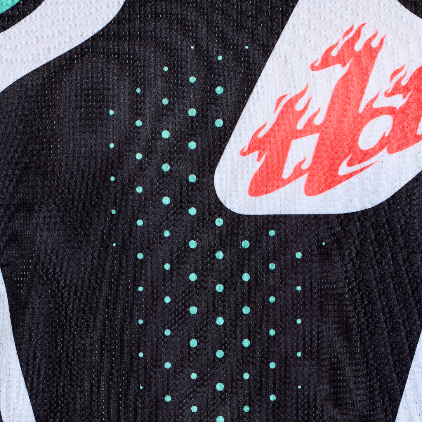 YOUTH GP PRO JERSEY ROLLER BLACK / TEAL