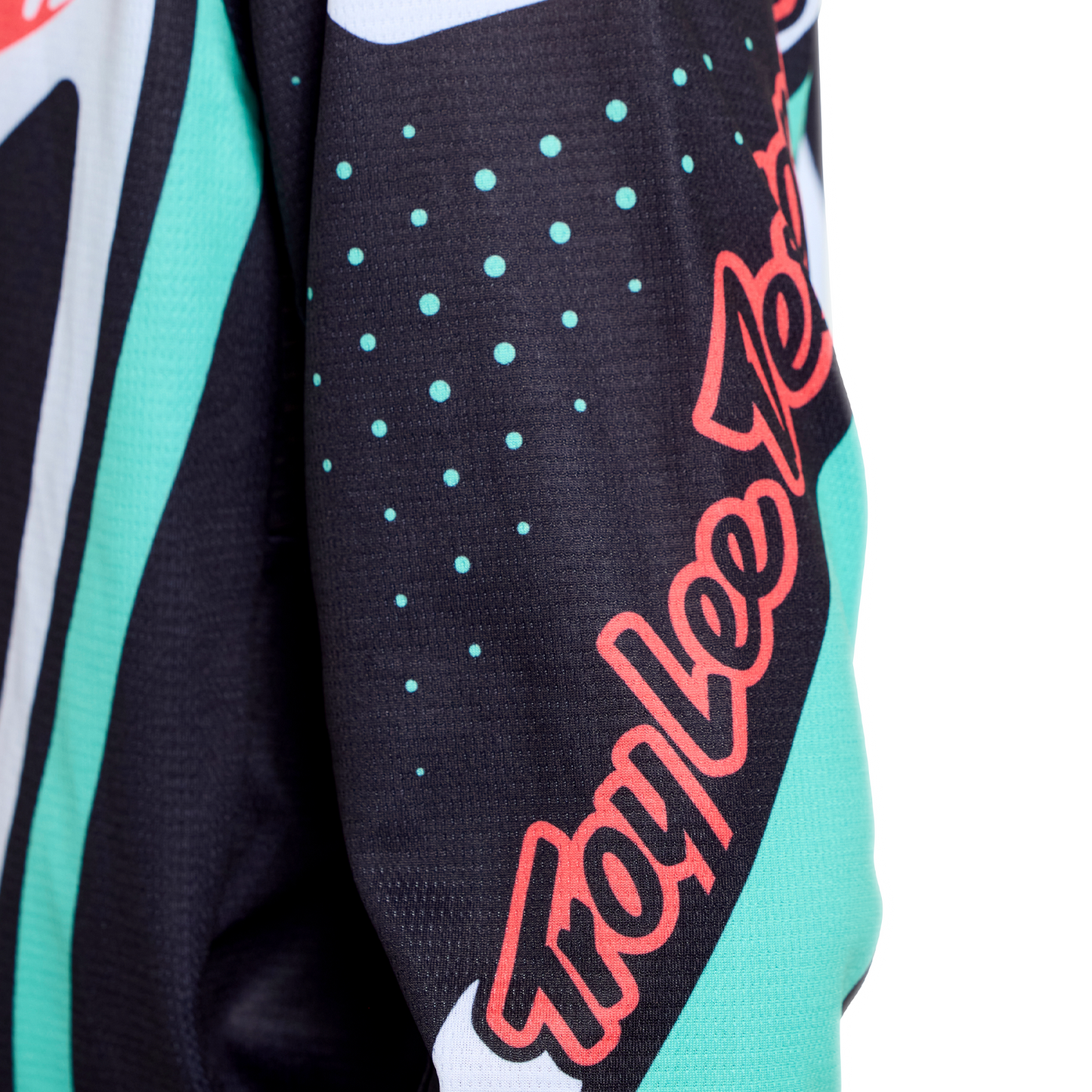 YOUTH GP PRO JERSEY ROLLER BLACK / TEAL
