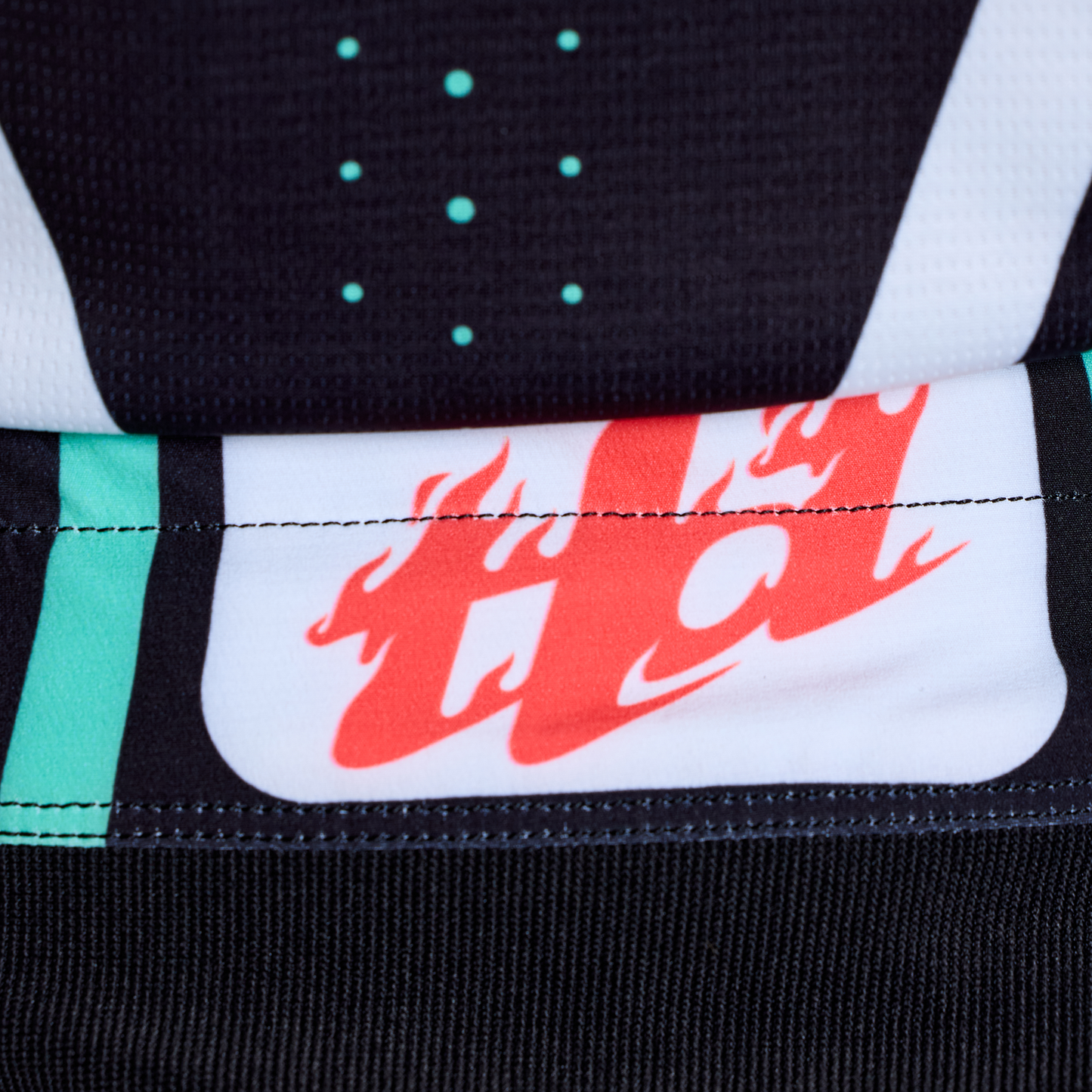 YOUTH GP PRO PANT ROLLER BLACK / TEAL