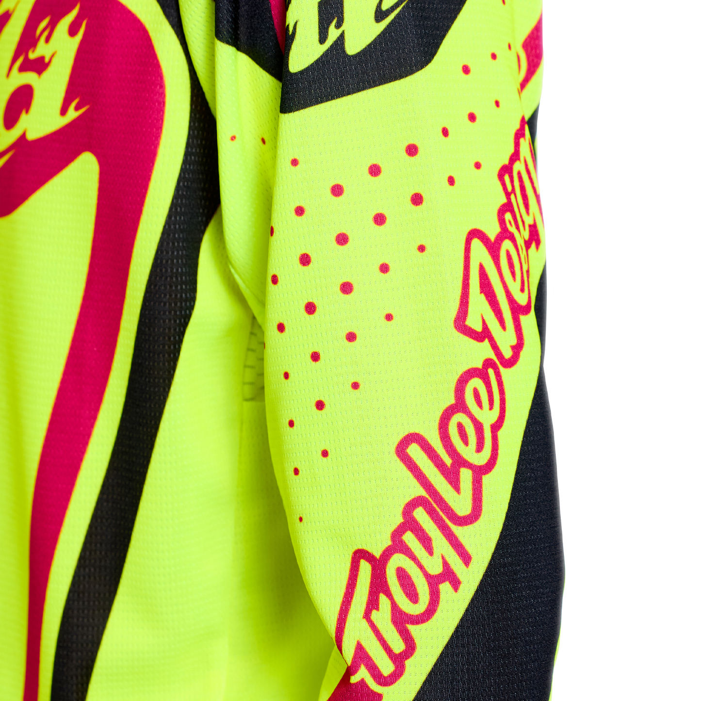 YOUTH GP PRO JERSEY ROLLER FLO YELLOW / FUCHSIA