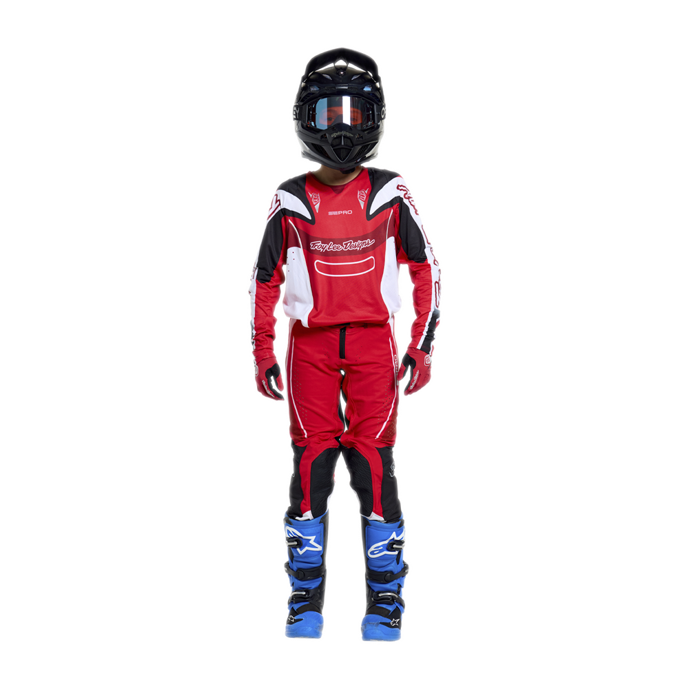 YOUTH SE PRO PANT SALVO RED / WHITE