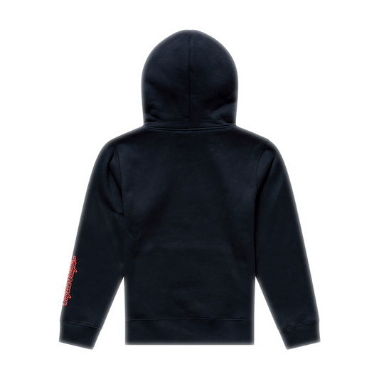 YOUTH PULLOVER BADGE BLACK