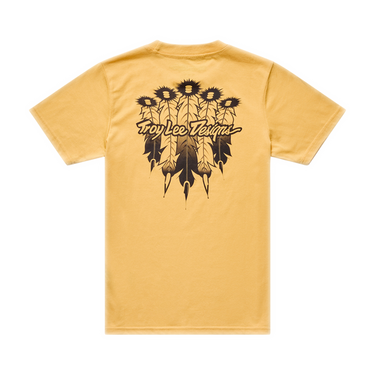 FEATHERS YOUTH SHORT SLEEVE TEE BLEACHED MELON