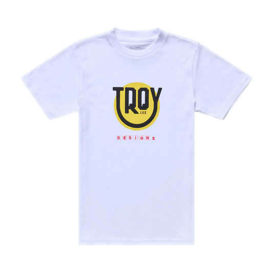 HAPPY DAYZ YOUTH SHORT SLEEVE TEE WHITE
