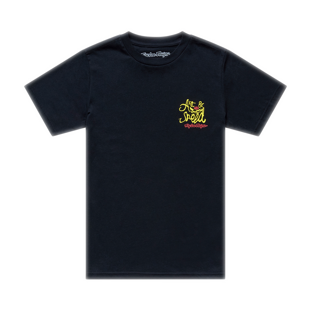HERITAGE YOUTH SHORT SLEEVE TEE BLACK