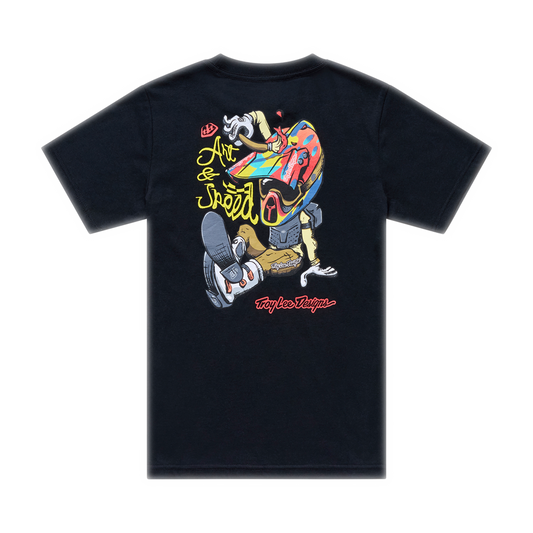 HERITAGE YOUTH SHORT SLEEVE TEE BLACK