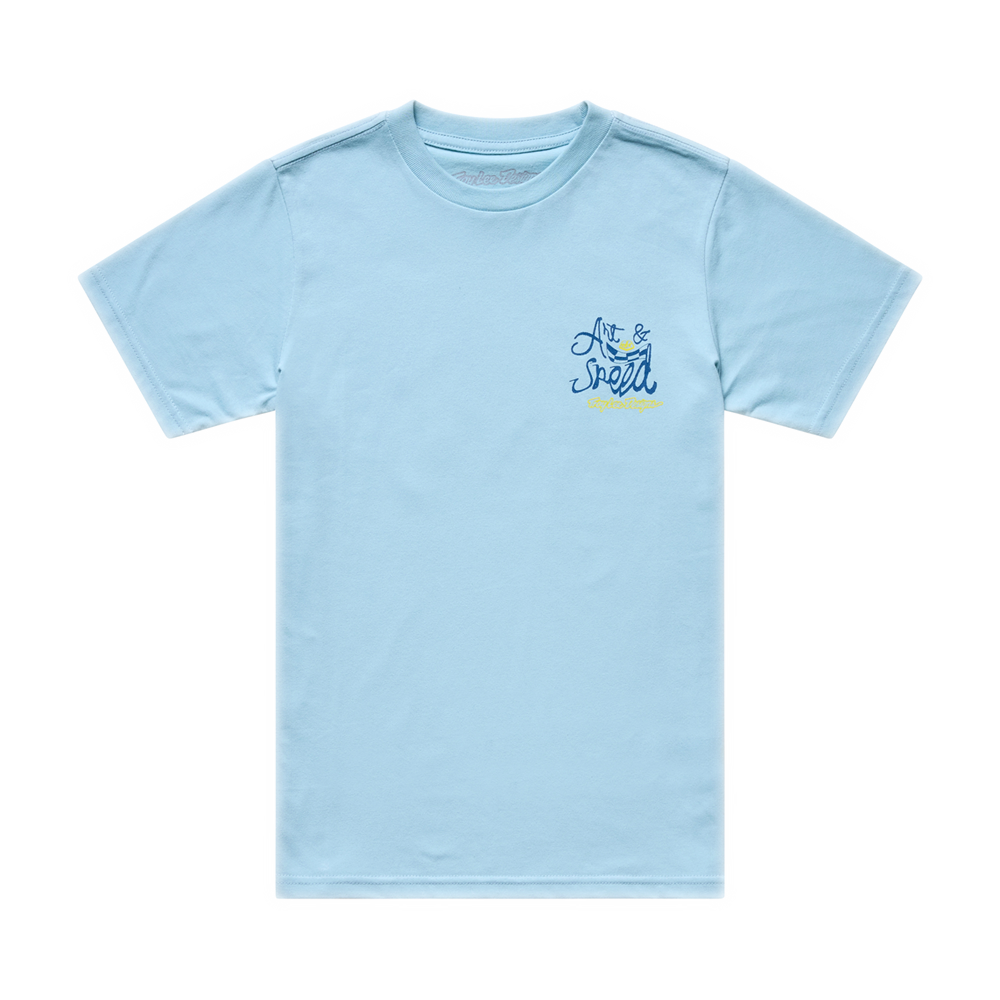 HERITAGE YOUTH SHORT SLEEVE TEE DAWN BLUE