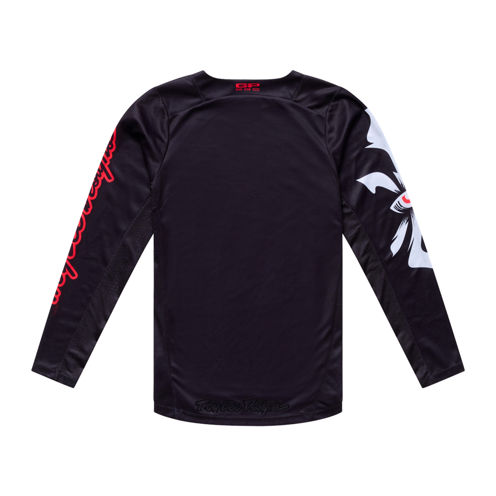 YOUTH GP PRO JERSEY CYCLOPS BLACK / NEO RED