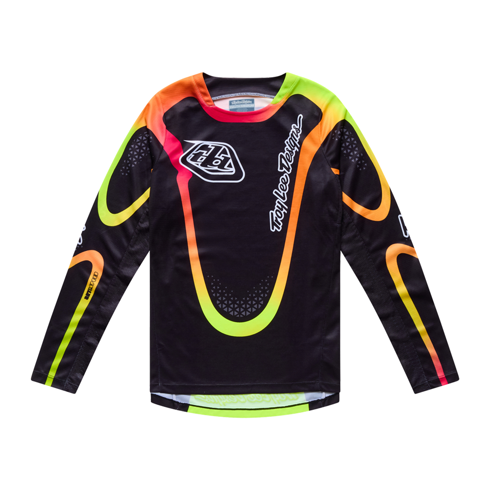 YOUTH GP PRO JERSEY AURA BLACK