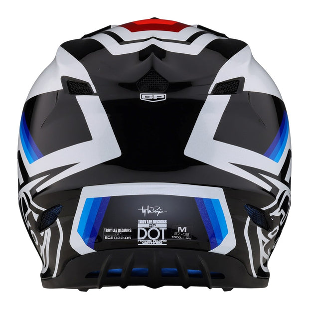 GP HELMET APEX WHITE / BLUE