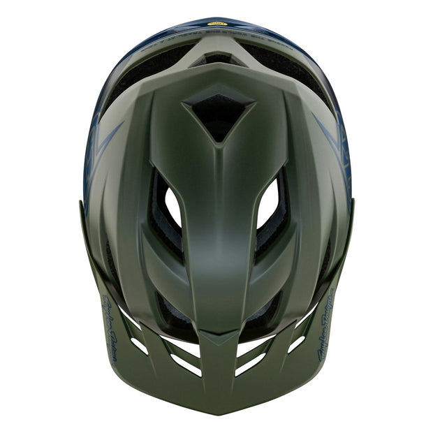 FLOWLINE SE AS HELMET BADGE OLIVE/INDIGO