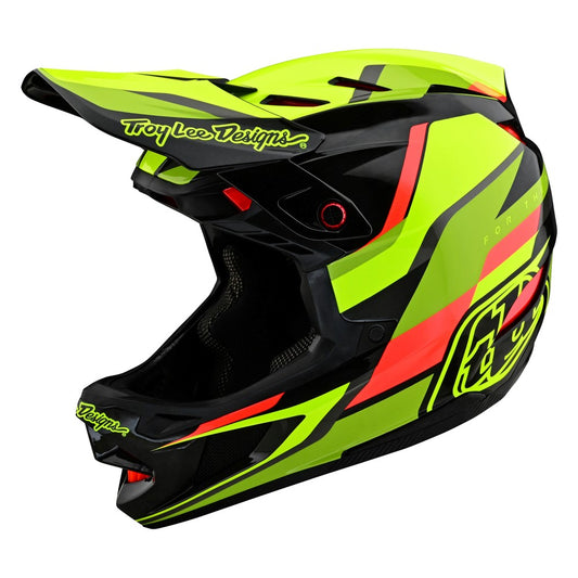 D4 AS CARBON HELMET OMEGA BLACK / YELLOW