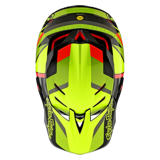 D4 AS CARBON HELMET OMEGA BLACK / YELLOW