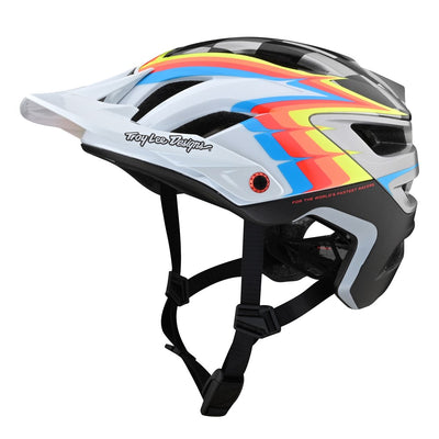 A3 AS HELMET SIDEWAY WHITE / GRAY