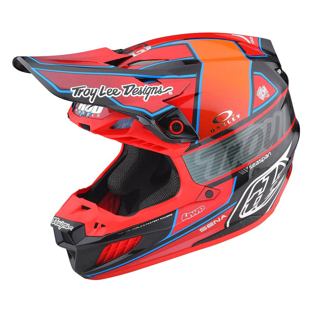 SE5 ECE CARBON HELMET TEAM RED