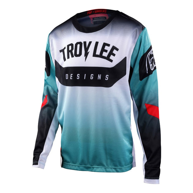 YOUTH GP JERSEY ARC TURQUOISE / NEON MELON