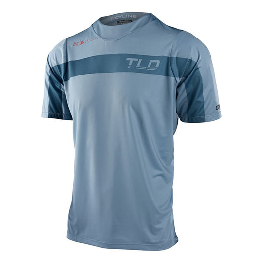 SKYLINE SS JERSEY JET FUEL ICE BLUE / RED