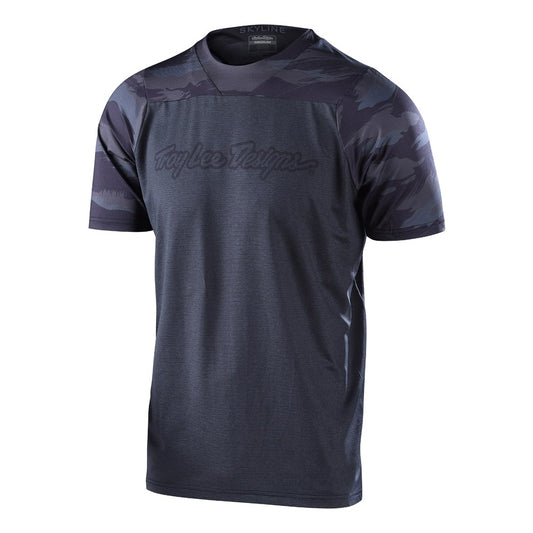 SKYLINE SS JERSEY SIGNATURE CAMO HEATHER BLACK / BLACK