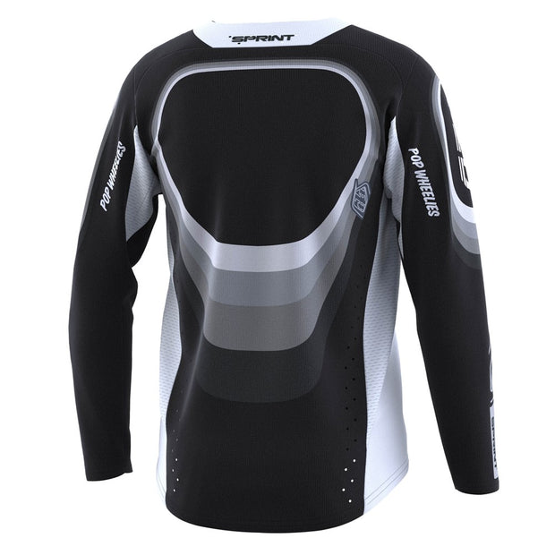 YOUTH SPRINT JERSEY REVERB BLACK