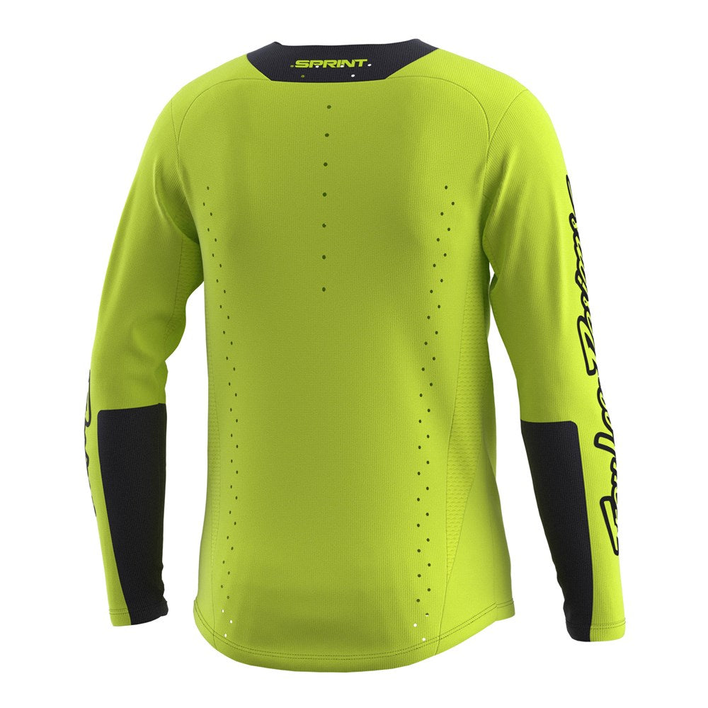 YOUTH SPRINT JERSEY ICON FLO YELLOW