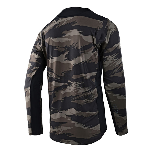 SKYLINE LS CHILL JERSEY HIDE OUT BLACK