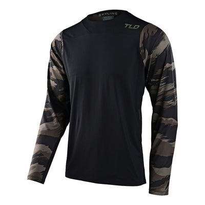 SKYLINE LS CHILL JERSEY HIDE OUT BLACK