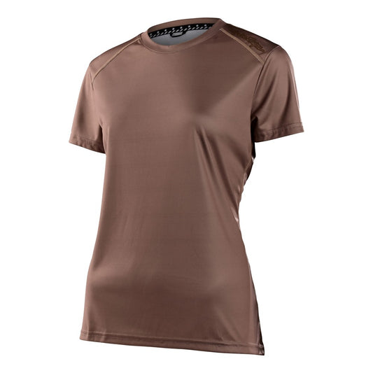 WOMENS LILIUM SS JERSEY COFFEE