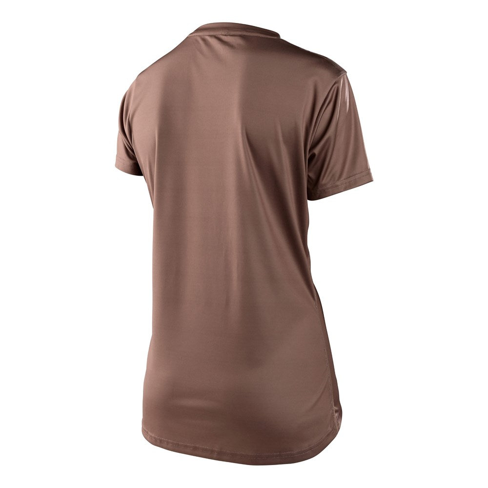 WOMENS LILIUM SS JERSEY COFFEE